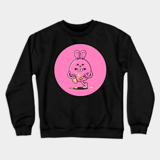 PINK RABBIT Crewneck Sweatshirt